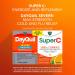 Vicks DayQuil & Super C Pack - Max Strength Cold & Flu Relief with Vitamin C & B - Herbal Extracts, 52 Count - Buy Online on GoSupps.com