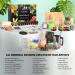 ASH & HARRY Premium Candle Making Kit - Complete DIY Starter Set with Soy Wax, Designer Jars, and 10 Fragrances - Candle Maker Dyes included - Buy Online on GoSupps.com