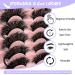 Shop Mink False Lashes - Dramatic D Curl 20mm/25mm Wispy Strip Lashes for a Natural Cat Eye Look | 3D Full Lashes Pack - Buy Online on GoSupps.com