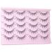 Manga Style Natural Look Anime False Eyelashes - 10 Pairs Faux Mink Lashes for Cosplay and Asian Inspired Looks - Buy Online on GoSupps.com