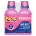 Pepto Bismol Liquid Extra Strength for Nausea Heartburn Indigestion Upset Stomach and Diarrhea Relief Original Flavor Pack of 2 350ml each Original 350 mL (Pack of 2)