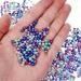 TOAOB 1000pcs 4mm Pearl Beads | Multi-Colored Round Glass Spacer Beads | DIY Craft Necklaces Bracelets Jewelry Making - Buy Online on GoSupps.com