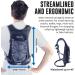 Vibrelli Hydration Pack with 2L Water Bladder - Lightweight Hydration Backpack for Running, Cycling, Hiking, Skiing & Snow - High Flow Bite Valve - Men, Women & Kids - Black - Buy Online on GoSupps.com