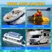 6 Inch White Round Boat Hatch Cover - Universal Deck Plate for Marine Boat, Jet Kayak, Yacht, Fishing Boat, Sailboat - Tongze - Buy Online on GoSupps.com