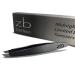 Zizzili Basics Mini Slant Tweezers - Best Tweezers for Eyebrow, Facial Hair Removal and your Precision Needs (Midnight Ombre)