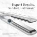 Remington PROLUXE HydraCare 1 Flat Iron - High Heat Hair Straightener with Floating Plates Pearl White/Gray - International Shipping Available - Buy Online on GoSupps.com