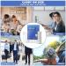 Shop Tuth Premium Dental Water Flosser - Portable Oral Irrigator with 4 Tips 3 Jet Settings IPX7 Waterproof - Ideal for Travel - Buy Online on GoSupps.com