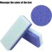 VOCOSTE 4 Pcs Foot Soin Exfoliant Gommage Pierre Double Sided Fine and Grossier Ponce Pierre Pied Lime Bleu - Buy Online on GoSupps.com