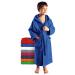 Arus children's bathrobe with hood for boys and girls 100% cotton terry (380 g/m ) long eco-tex certified large color selection 116 Royal blue