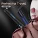 TECHMERI 2-in-1 Hair Straightener & Curler - Ionic Ceramic Flat Iron 1 Inch 450 F Dual Voltage - Perfect for International Shipping - Buy Online on GoSupps.com