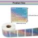 MILIVIXAY 600pc Wax Melt Warning Labels | Candle Stickers for Clamshell | 1.8 x 1.5 inches Rainbow - Buy Online on GoSupps.com