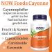 Now Foods Cayenne 500mg - 250 Vegan Capsules | Laboratory Tested Plant-Based Gluten Free Soy Free Vegetarian - International Shipping Available - Buy Online on GoSupps.com