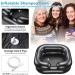 AW Set of 2 Inflatable Shampoo Bowls - Portable Hair Washing Basins for Elderly, Disabled, Pregnant Women - Black - Buy Online on GoSupps.com