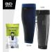 Buy GO Calf Lower Leg Kinesiology Compression Sleeve - Blue XL Pair | Ultimate Support for Injury Recovery & Performance - Buy Online on GoSupps.com