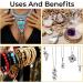 Anzlah 1200 pcs Gold & Silver Jump Rings & Lobster Clasps Fixing Kit with Pliers & Tweezers - O Rings for Jewelry Making - Buy Online on GoSupps.com
