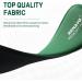 2 Pair Memory Foam Insoles - Comfortable Replacement Insoles for Shock Absorption & Foot Relief | Men US 8 / Women US 10 - Buy Online on GoSupps.com
