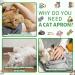 Plush Cat Carrier Apron Sling - Comfortable Pet Pouch for Cats and Small Dogs - Buy Online on GoSupps.com