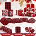 Christmas Buffalo Plaid Ribbon 3 Rolls 6.56Yards x 2.5 Inch Burlap Wired Edge Plaid Ribbon Fabric Craft Ribbon for Gift Wrapping DIY Crafts Christmas Decorations Floral Bows Wreath - Buy Online on GoSupps.com