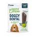 Edgard & Cooper Snacks Dental Stick Medium Dog Natural 7 Kausticks Dental Care Eucalyptus & Apple once a day low in calories long chewing fresh breath