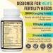 Fertility Supplements for Men Male Fertility Supplement - Optimal Sperm Count Motility and Strength 2000MG Mens Prenatal Vitamins with CoQ10 Maca Root Zin NAC &Folate for Conception - 90 Capsules 90 Count (Pack of 1) - Buy Online on GoSupps.com