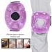 Knee Ice Packs for Pain Relief - Hot & Cold Therapy Wrap with Plush Backing - Reusable Gel Beads Ice Packs for Knee - Purple - Buy Online on GoSupps.com