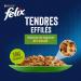 FELIX Tender Jelly Adult Cat Food - Beef Salmon Chicken & Trout with Vegetables | 24 x 85g Freshness Pouch | International Shipping - Buy Online on GoSupps.com