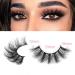 Zegaine 16mm Fluffy False Eyelashes - 10 Pairs of 3D Faux Mink Wispy Cat Eye Lashes for a Natural Extension Look - Buy Online on GoSupps.com