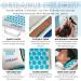 Premium Acupress Toweratte & Pillow Eco-Friendly Spiked Mat for Pain Relief | Portable Acupuncture Mat with Coconut & Buckwheat - Buy Online on GoSupps.com