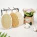 4 Piece Natural Luffa Sponge Set Deep Cleaning Shower & Bath Sponges for Healthy Skin - Buy Online on GoSupps.com