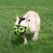 Jyhy Adjustable Short Snout Dog Muzzle - Breathable Mesh for Bulldogs | XL (46-64 cm) - Ideal for Biting Chewing Barking & Training - Buy Online on GoSupps.com