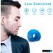 LOCK N Stock Jaw Trainer - 3-Piece Training Device with 3 Resistance Levels 12 Biting Strips & 3 Necklaces | Build & Chisel Your Jawbone | International Shipping Available - Buy Online on GoSupps.com