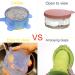 SLSON 6 Pack Stretchable Pet Food Can Covers - Universal Silicone Can Lids for Dog and Cat Food Cans - Buy Online on GoSupps.com