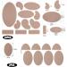12 Sheets Moleskin Adhesive Pads for Feet Blister Prevention Pads for Feet Moleskin for Blisters and Feet Heels Flannel Adhesive Mole Skin Patch Bandages for Women Men - Buy Online on GoSupps.com