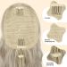 FESHFEN Ponytail Extensions Drawstring Ponytails Hair Extension Platinum Silver Blonde Long Curly Wavy Hair Piece Synthetic Pony Tail Hairpieces for Women 18 inch 18 Inch Platinum Silver Blonde - Buy Online on GoSupps.com
