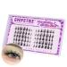 70 Cluster Individual Lashes Extension Kit for Natural & Wispy Manga Look | GVEFETIEE F-Manga - Buy Online on GoSupps.com