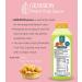 GENISION Peach Pulp Sauce - Ideal for Cocktails, Smoothies, and Desserts - Gluten-Free, Non-GMO, No Artificial Colors - 38.80 oz - Buy Online on GoSupps.com