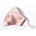 100% Mulberry Silk Face Masks - Reusable Washable Adjustable Unisex | Soft Dust Pink for Men & Women - Buy Online on GoSupps.com
