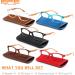 Shop EFE 5-Pack Reading Glasses for Men & Women - Rectangular Wood Grain Design Anti-Fatigue Perfect for Reading PC Smartphone & TV - Multicolored 2.0x - Buy Online on GoSupps.com