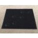 OPUL Square PVC Placemat Waterproof Dog Cat Food Mat Non Slip Dog Puppy Pet Cat Dish Bowl Food Water Mat Wipe Clean FDA Grade (BLACK) - Buy Online on GoSupps.com