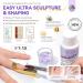 SSProAcryl Acrylic Nail Kit with Drill: Acrylic Nail Powder Kit with Everything for Professionals Acrylic Liquid Nail Brush Nail Forms Gel Nail Polish Kit with U V light for Salon 3D Nail Design Complete set 03 - Buy Online on GoSupps.com