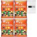 Value Bundle: Kerrs Candy - DELUXE FRUITS - Individually Wrapped Candy - Snacks & Candies For Adults and Kids - Bonbon - Hard Candy - Custom Value Bundle Branded Package of 4 (Deluxe Fruits)