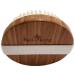 Natural Bristle Dry Brush Set for Exfoliating & Lymphatic Drainage | Anti-Cellulite Massager & Exfoliating Body Sponge | Includes Travel Bag - Buy Online on GoSupps.com