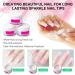 COOSA Acrylic Nail Kit Set - Professional DIY Gel Nail Art Decoration with Nail Dryer - Buy Online on GoSupps.com