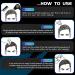 Hair Fibers for Thinning Hair - Black | Fast & Undetectable Formula for Men & Women | Conceal Hair Loss & Achieve Thicker Hair in 15 Seconds - Buy Online on GoSupps.com