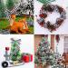 Christmas Ribbon Burlap Ribbon Buffalo Plaid Ribbon Ribbon Wired Wrapping Ribbon for Xmas Gift Tree Gift Wreath Decoration Home Decoration Gift Packaging DIY Crafts (4 ROLLS) - Buy Online on GoSupps.com