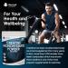 100% Pure Micronized Creatine Monohydrate Powder - 150g | Pre & Post Workout Supplement for Physical Performance | UK Made by New Leaf | Includes Scoop - Buy Online on GoSupps.com