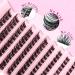 120Pcs DIY Natural Look Wispy Cluster Lash Extensions - 8-16MM D Curl Individual Lashes for Home Use - Reusable Individuals (Pretty) - Buy Online on GoSupps.com