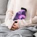 Purple Dragon Hot Water Bottle with Plush Cover | Hand Warmer for Adults & Kids | 26.5x15.3cm - International Shipping Available - Buy Online on GoSupps.com
