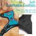 Rabbitgoo Medium Dog Harness - No Pull Adjustable Control Harness for Large Dogs Breathable & Safe Blue-Green (1 Pack) - Buy Online on GoSupps.com