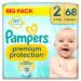 Pampers Premium Protection New Baby Gr.2 Mini 4-8kg Big Pack NEW - Size 2 (68 pieces)